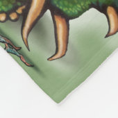 Dinosaurs Fleece Blanket (Ecke)