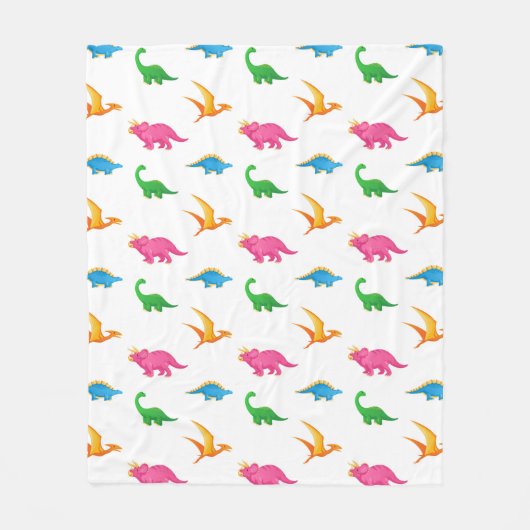 DINOSAURS FLEECEDECKE (Vorderseite)