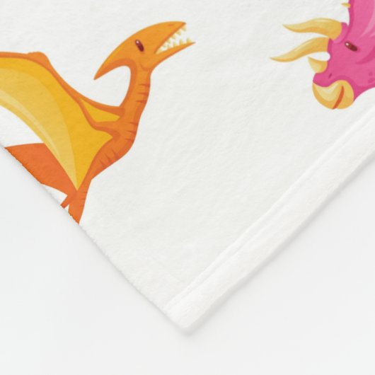 DINOSAURS FLEECEDECKE (Ecke)