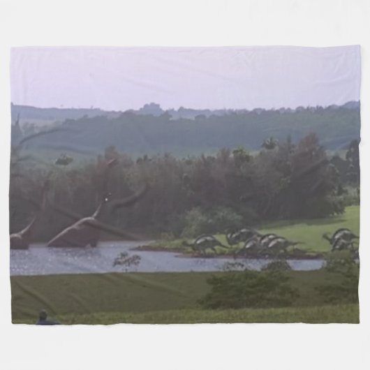 DINOSAURS FLEECEDECKE (Vorderseite (Horizontal))