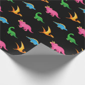 DINOSAURS GESCHENKPAPIER (Ecke)