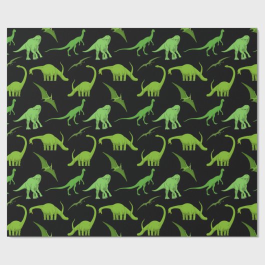 DINOSAURS GESCHENKPAPIER (Flach)