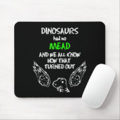 Dinosaurs Had No Mead Outfit Gift Alcohol Quote Fu Mousepad (Mit Mouse)