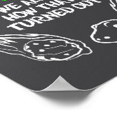 Dinosaurs Had No Mead Outfit Gift Alcohol Quote Fu Poster (Ecke)