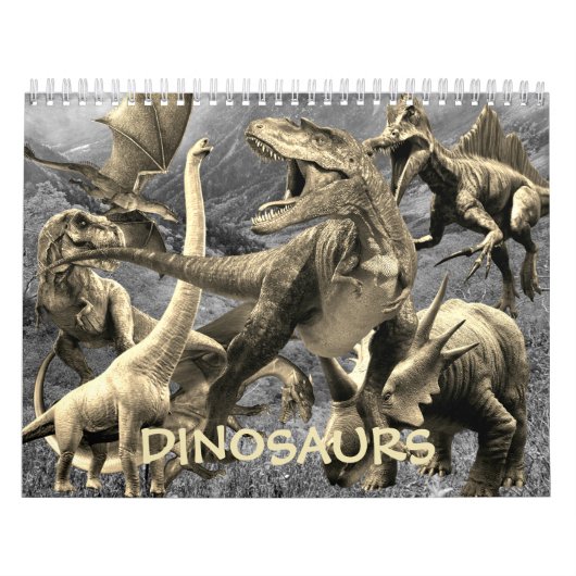 Dinosaurs Jurassic Park Beautiful Wall Kalender (Titelbild)