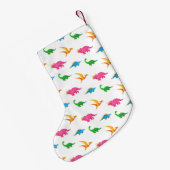 DINOSAURS KLEINER WEIHNACHTSSTRUMPF (Rückseite (Hängend))