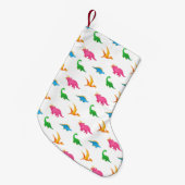 DINOSAURS KLEINER WEIHNACHTSSTRUMPF (Vorderansicht (hängend))