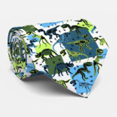 Dinosaurs Krawatte (Gerollt)