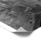 Dinosaurs on a Skyscraper Poster (Ecke)