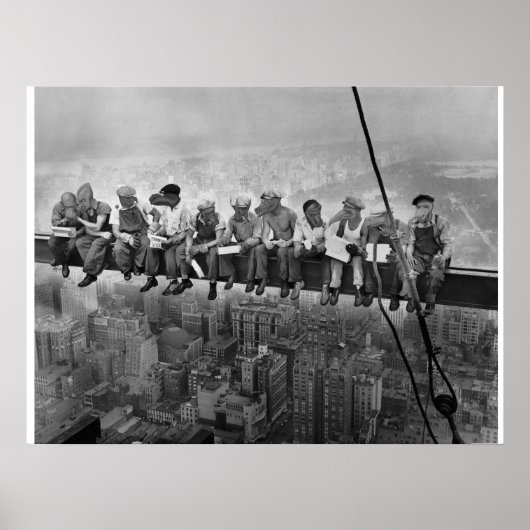 Dinosaurs on a Skyscraper Poster (Vorne)