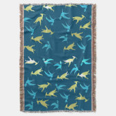 Dinosaurs Pattern Decke (Vorderseite Vertikal)