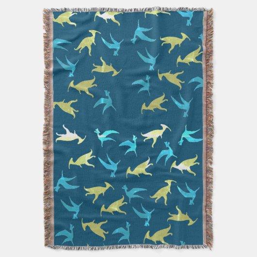 Dinosaurs Pattern Decke (Vorderseite Vertikal)