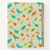 Dinosaurs Pattern Notizblock (Rückseite)