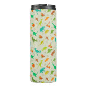 Dinosaurs Pattern Thermosbecher (Rückseite)