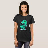 Dinosaurs rex Kids Fun Tyrannosaurus T-Shirt (Vorne ganz)