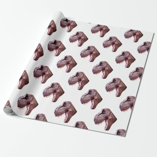 Dinosaurs T-Rex Geschenkpapier (Ungerollt)