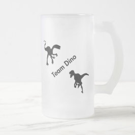 Dinosaurs Team Dino Mattglas Bierglas
