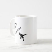 Dinosaurs Team Effort Kaffeetasse (Vorderseite Links)