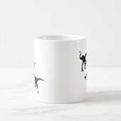 Dinosaurs Team Effort Kaffeetasse (Mittel)