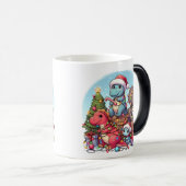 Dinosaurus Christmas , Verwandlungstasse (VorderseiteRechts)
