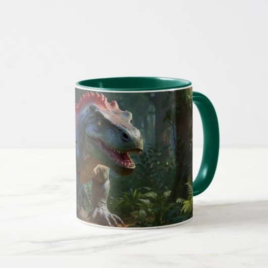 Dinosaurus Fun Vorgeschichte Tasse (VorderseiteRechts)