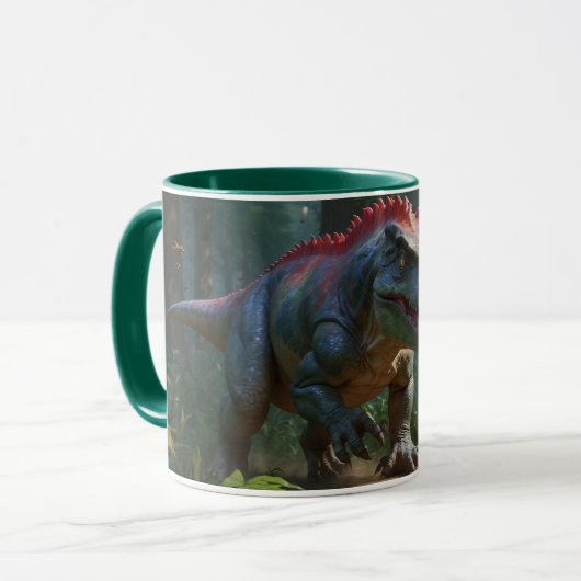 Dinosaurus Fun Vorgeschichte Tasse (Vorderseite Links)