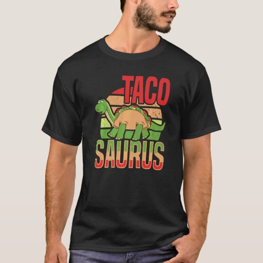 Dinosaurus National Taco Day Taco Saurus Dino Taco T-Shirt (Vorderseite)