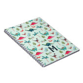 Dinosaurus niedliche Jungs drucken alles Notizblock (Rechte Seite)