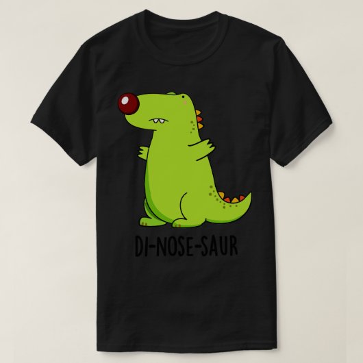 Dinosesaur Funny Dinosaur Pun T-Shirt (Design vorne)