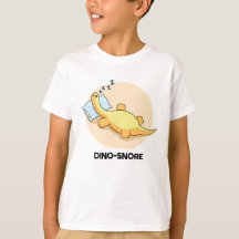 Dinosnore Funny Sleeping Dinosaurier Pun