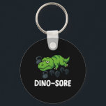 Dinosore Funny T-rex Gym Workout  Schlüsselanhänger<br><div class="desc">Dinosore Funny T-rex Gym Workout</div>