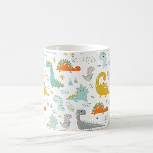Dinousaurs Tasse für Kinder (Mittel)