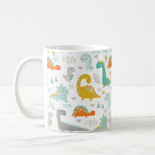 Dinousaurs Tasse für Kinder (Links)