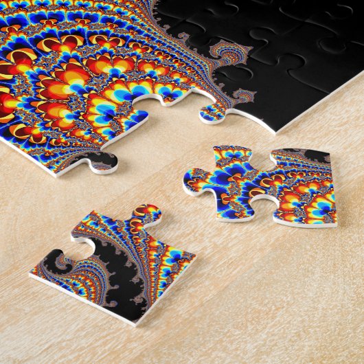 Dinozaur - Fraktal Art Puzzle (Seite)