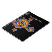 Dinozaur - Fraktal-Kunst Notizblock (Linke Seite)