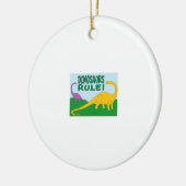 Dinsaurs Regel Keramikornament (Links)