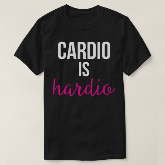 dio ist Hardio Workout Gym Running T-Shirt (Design vorne)