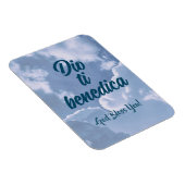 Dio Te Benedica | Italienisch Religious Magnet (Rechte Seite)
