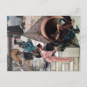 Diogene - John William Waterhouse Postkarte