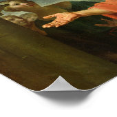 Diogenes Asking for Alms, 1767 Poster (Ecke)