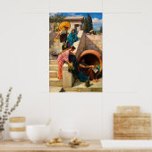 Diogenes by John William Waterhouse  Poster (Küche)