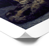 Diogenes & Dogs Poster Print von Gérôme (Ecke)