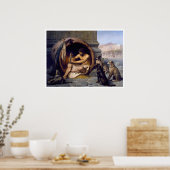 Diogenes & Dogs Poster Print von Gérôme (Küche)