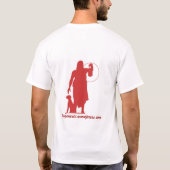 Diogenes-Freiheit T-Shirt (Rückseite)