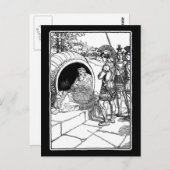 Diogenes of Sinope Postkarte (Vorne/Hinten)