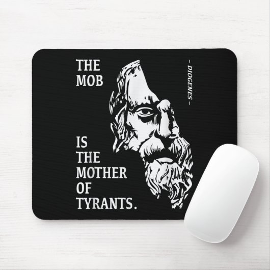 Diogenes Stoic Philosopher Antiker Griechischer We Mousepad (Mit Mouse)