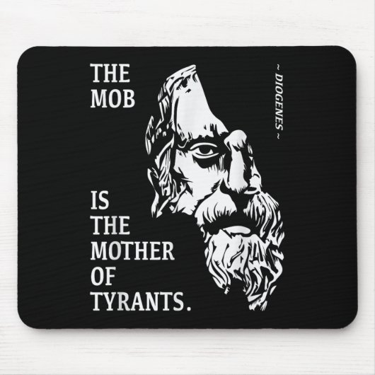 Diogenes Stoic Philosopher Antiker Griechischer We Mousepad (Vorne)