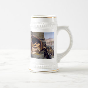 Diogenes, umgeben von Hunden - von Jean Leon Gerom Bierglas