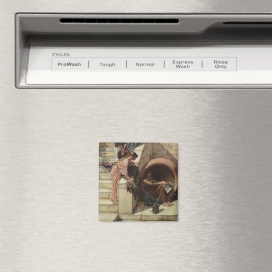 Diogenes von John William Waterhouse Magnet (In Situ (Geschirrspüler))