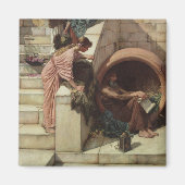 Diogenes von John William Waterhouse Magnet (Vorne)